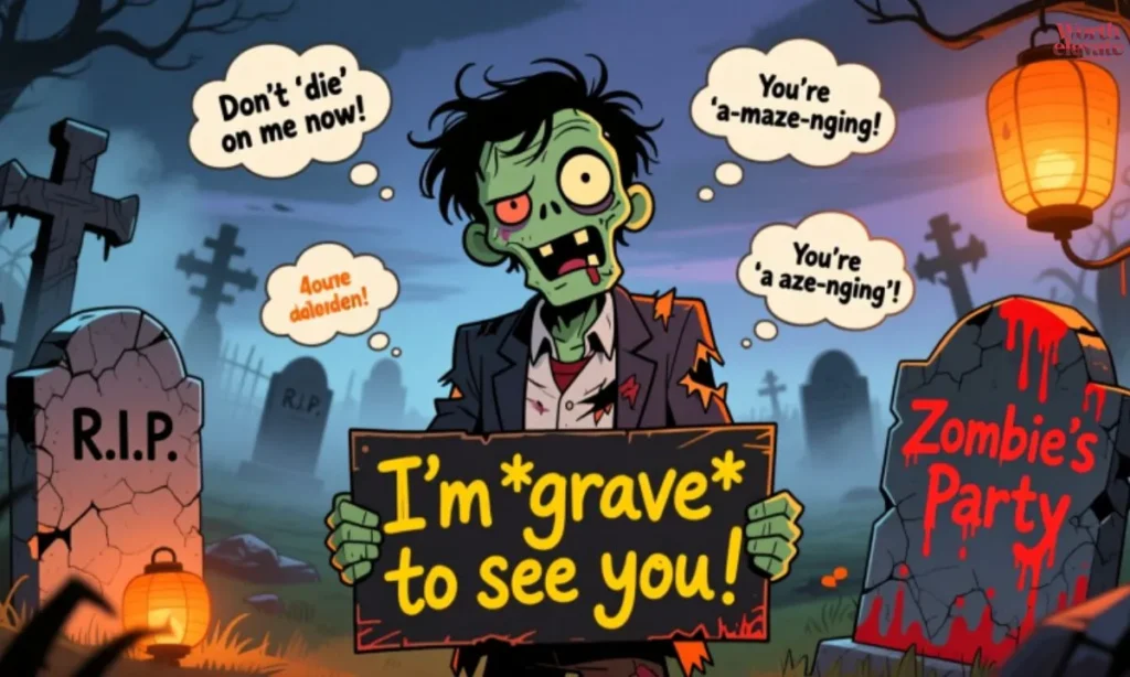 Spooky & Funny Best Zombie Puns for Halloween