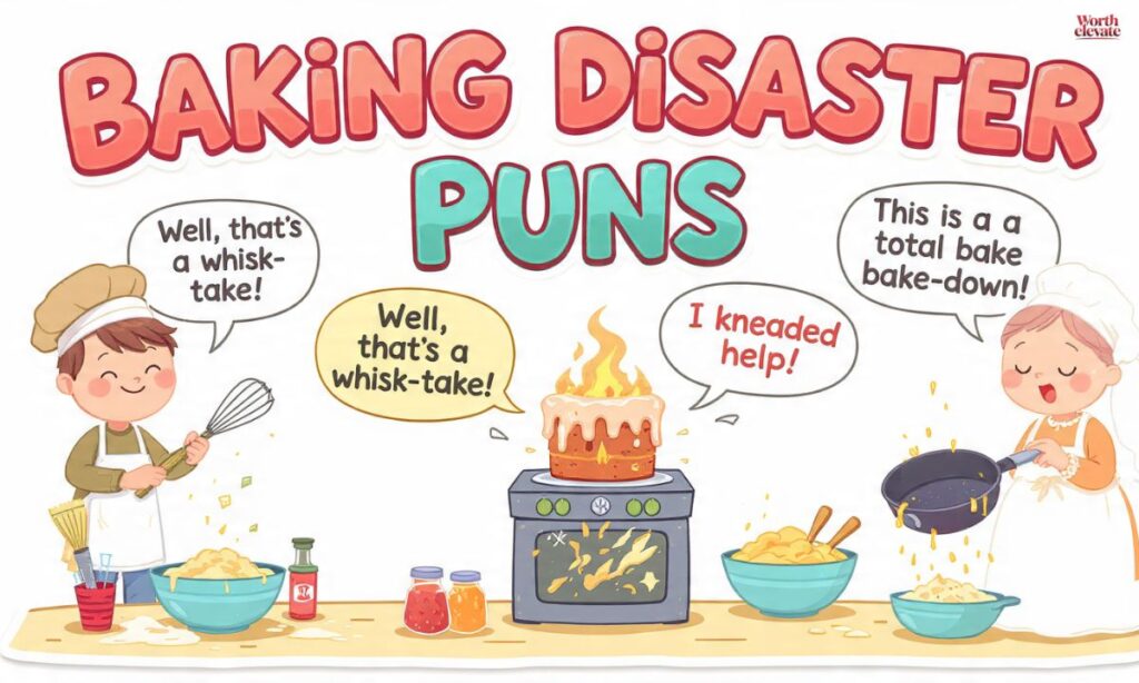Baking Disaster Puns