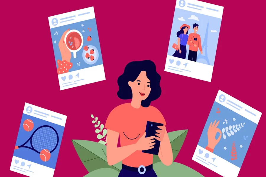 social posts